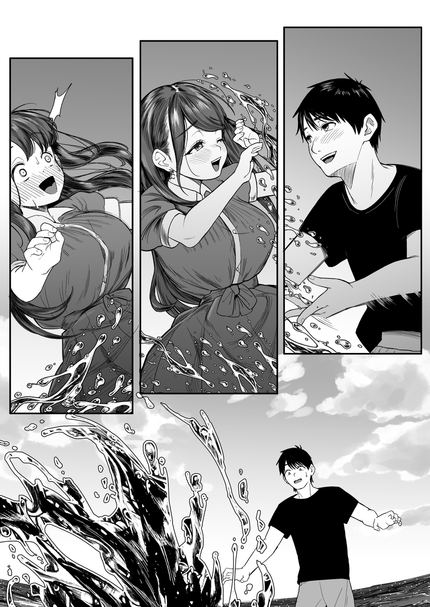 こんなに性欲強いお姉さんだと分かっていたら家までついて行かなかった-8 【エロ漫画】失恋を忘れに海へ行ったら性欲強めのおねいさんに出会って…