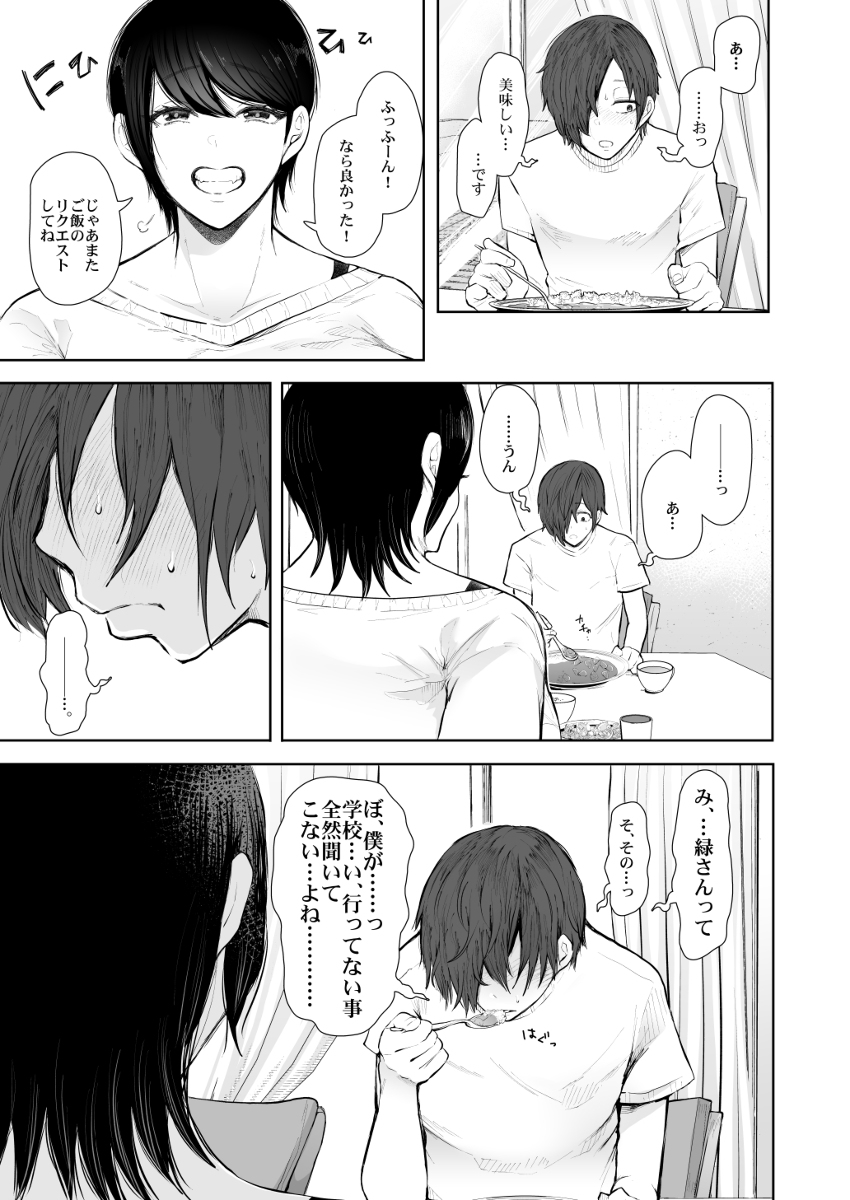 ボクは兄嫁さんのカラダが気になります-6 【エロ漫画】寝ている兄嫁への悪戯がやめられませんでした…
