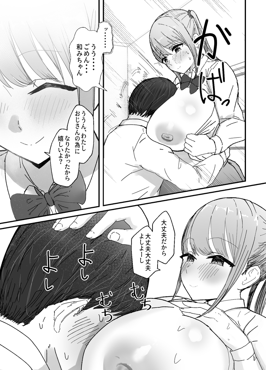 【エロマンガ】女優志望で上京してきた姪っ子におっぱいを当てられ理性崩壊してしまい…