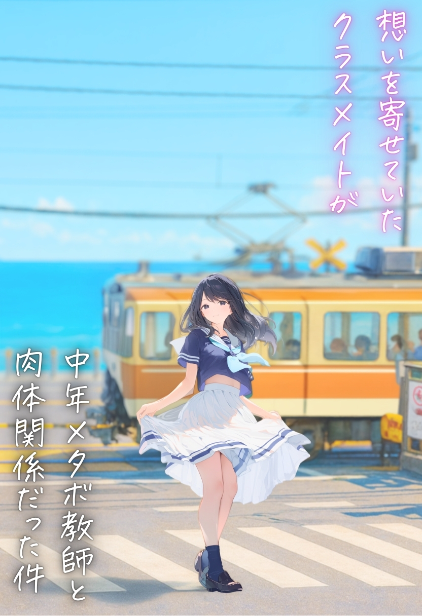 【エロ漫画】なんでそんなやつが…大好きなあの娘はメタボなおっさんとエッチしまくっているようで…