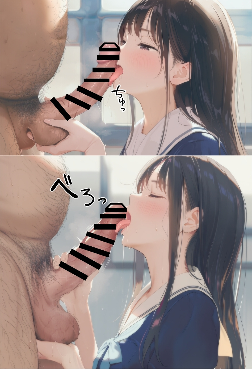 【エロ漫画】なんでそんなやつが…大好きなあの娘はメタボなおっさんとエッチしまくっているようで…