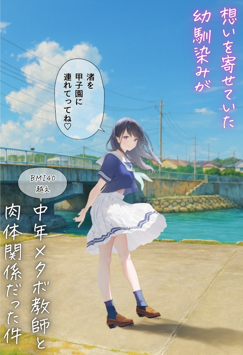 【エロ漫画】なんでそんなやつが…大好きなあの娘はメタボなおっさんとエッチしまくっているようで…