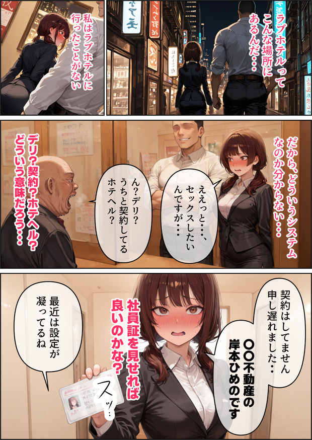 【エロマンガ】自慢の妻が会社でとんでもないことをやらせているみたいで…