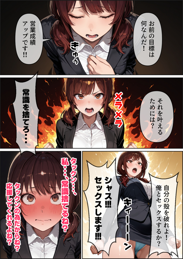 【エロマンガ】自慢の妻が会社でとんでもないことをやらせているみたいで…