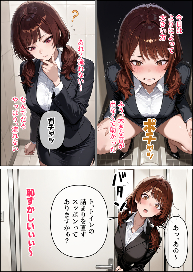 【エロマンガ】自慢の妻が会社でとんでもないことをやらせているみたいで…