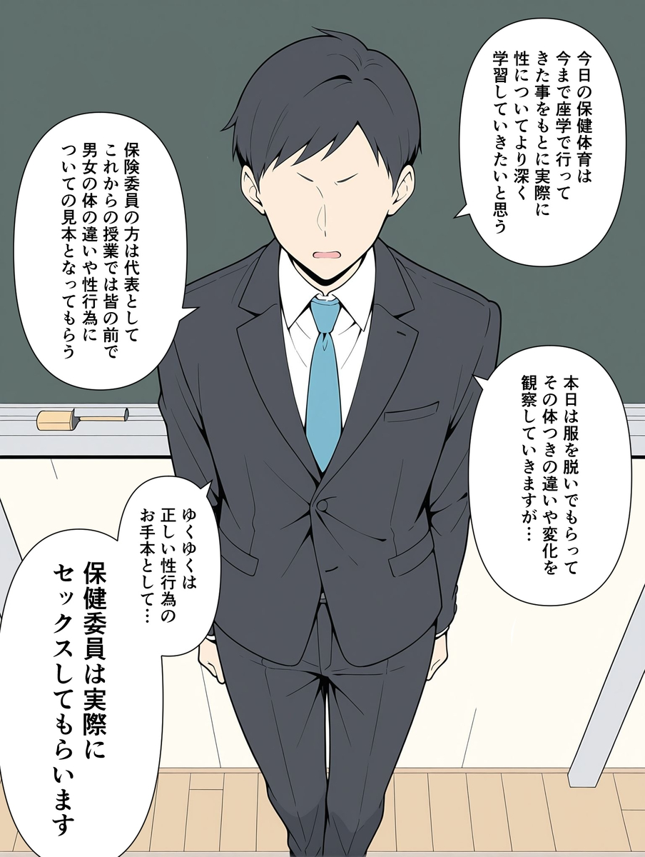 【えろまんが】身体の違いや反応を実演形式で伝える実践型性教育がエチエチすぎてヤバいwww