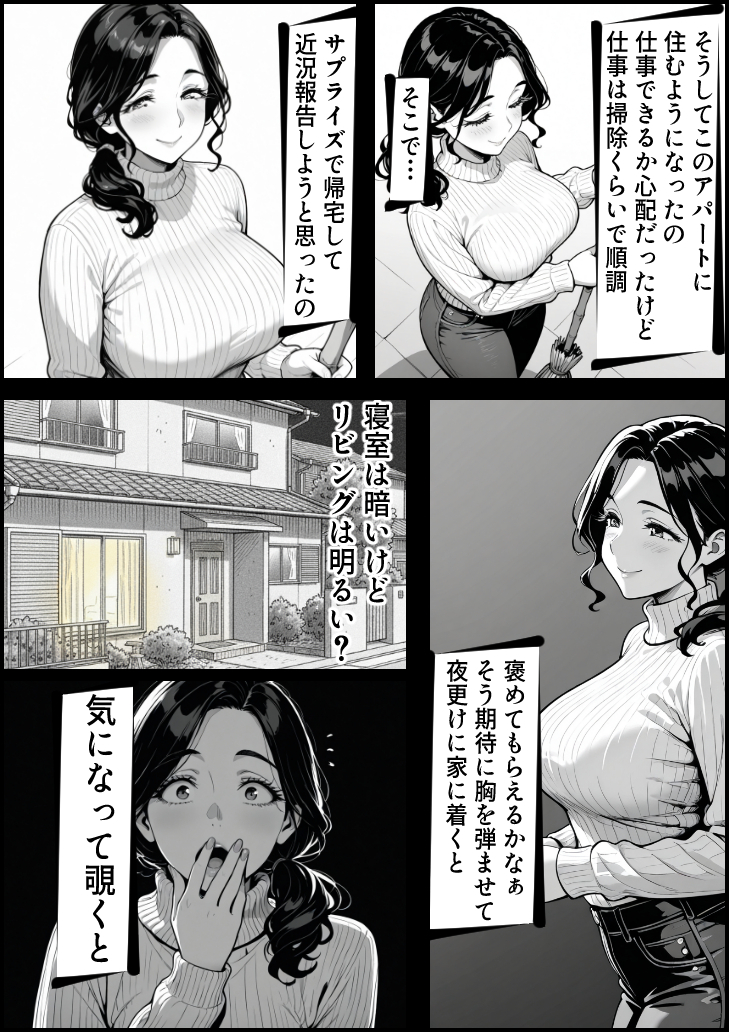 【エロ漫画】トラウマを抱えた二人が禁断セックスに浸る姿に勃起不可避！