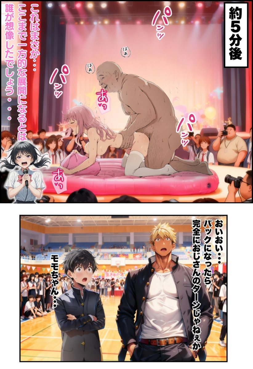 【えろまんが】本気でエッチできる学園祭が開催された結果wwwwwww