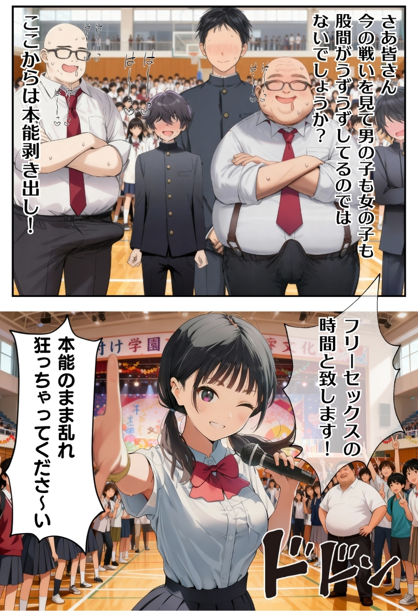 【えろまんが】本気でエッチできる学園祭が開催された結果wwwwwww