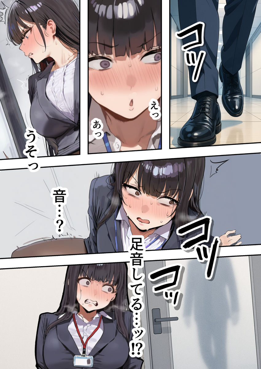 【えろまんが】嫌だったはずの上司とのセックスで理性もプライドもぐちゃぐちゃになるOLさん