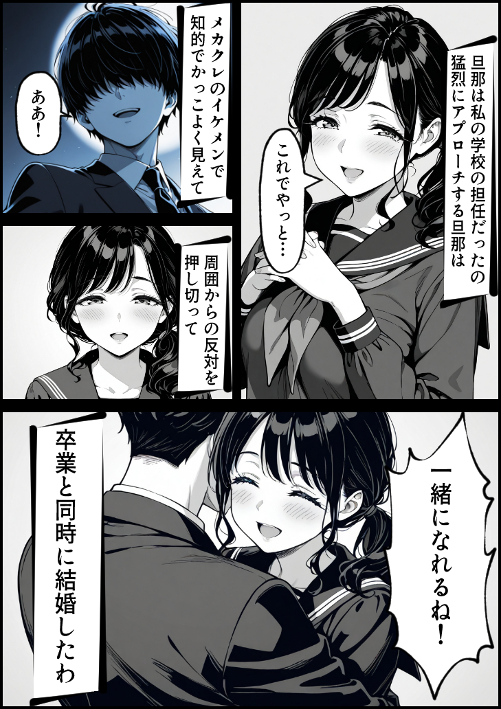 【エロ漫画】トラウマを抱えた二人が禁断セックスに浸る姿に勃起不可避！