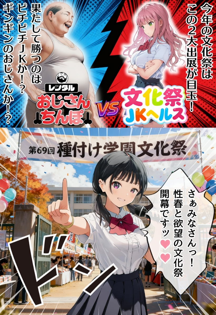 【えろまんが】本気でエッチできる学園祭が開催された結果wwwwwww