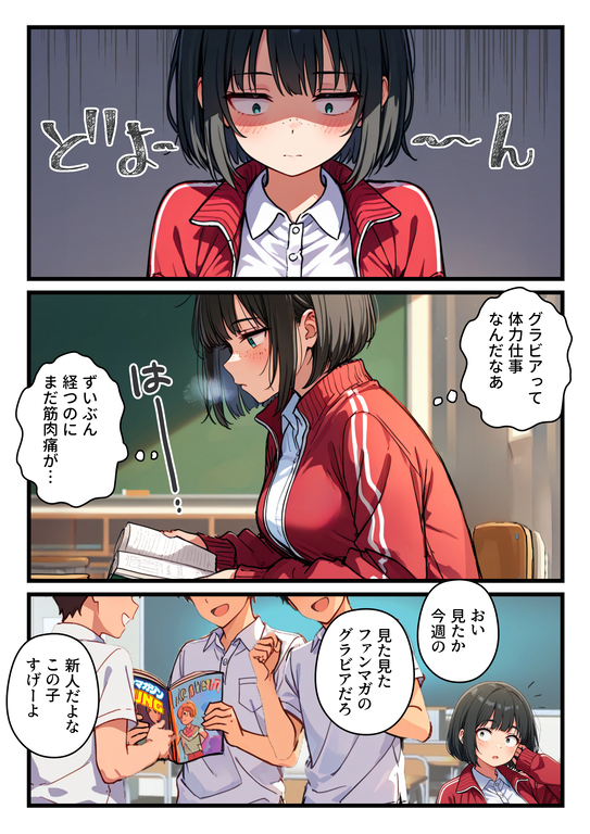 【えろまんが】調子に乗りすぎたグラビアアイドルさんの運命が…