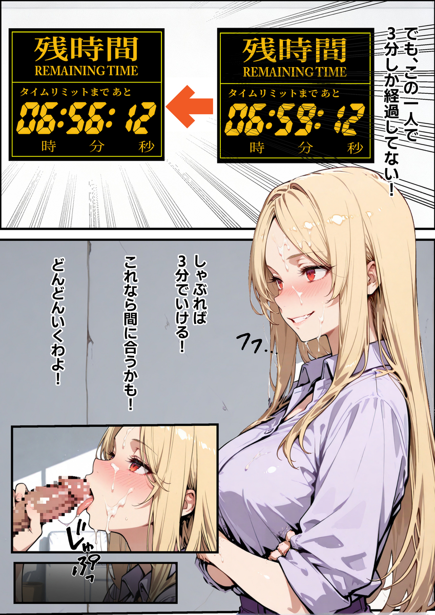 【エロマンガ】倒産危機から逃れる為に特殊なエッチなゲームに参加した女社長の運命が…