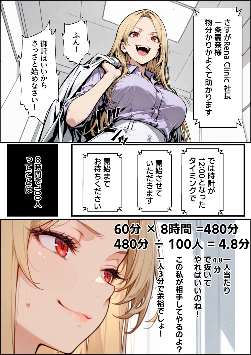 【エロマンガ】倒産危機から逃れる為に特殊なエッチなゲームに参加した女社長の運命が…