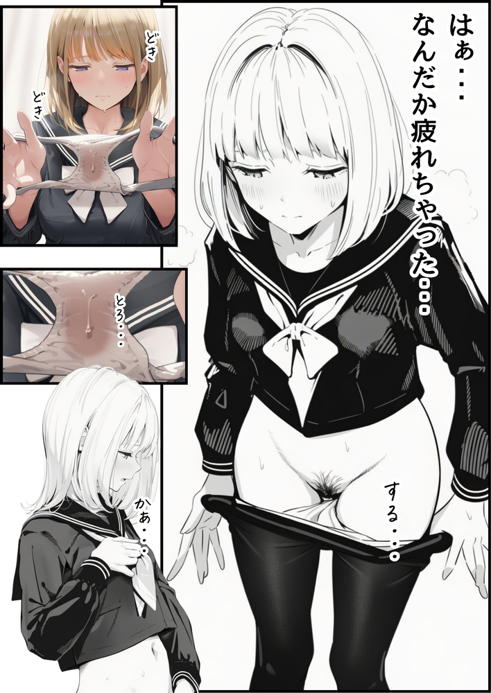 【えろまんが】友達のお父さんとエッチなお部屋に閉じ込められて…