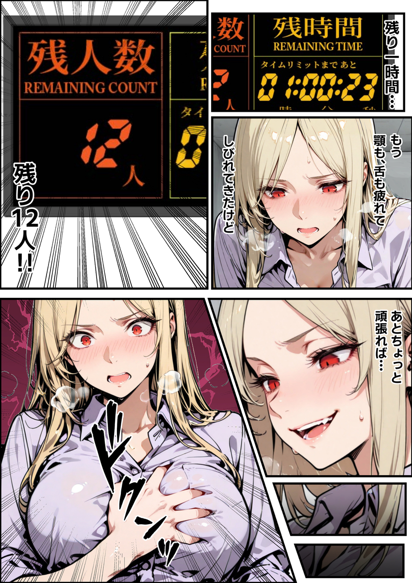 【エロマンガ】倒産危機から逃れる為に特殊なエッチなゲームに参加した女社長の運命が…