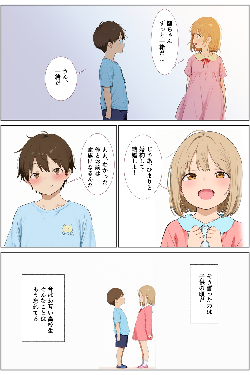 【エロ漫画】大切な幼馴染が新しいお父さんに調教されまくってしまい…