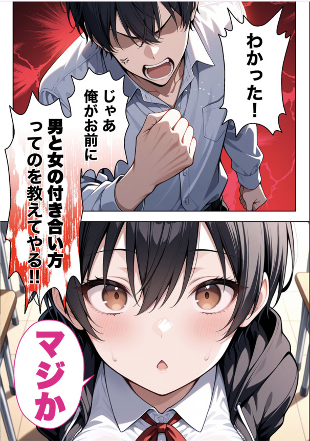 【エロ漫画】男勝りで恋とか恋愛ごとに鈍すぎるボーイッシュ幼馴染とのエッチな関係が最高すぎたwww