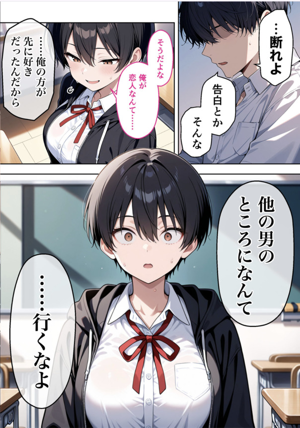 【エロ漫画】男勝りで恋とか恋愛ごとに鈍すぎるボーイッシュ幼馴染とのエッチな関係が最高すぎたwww