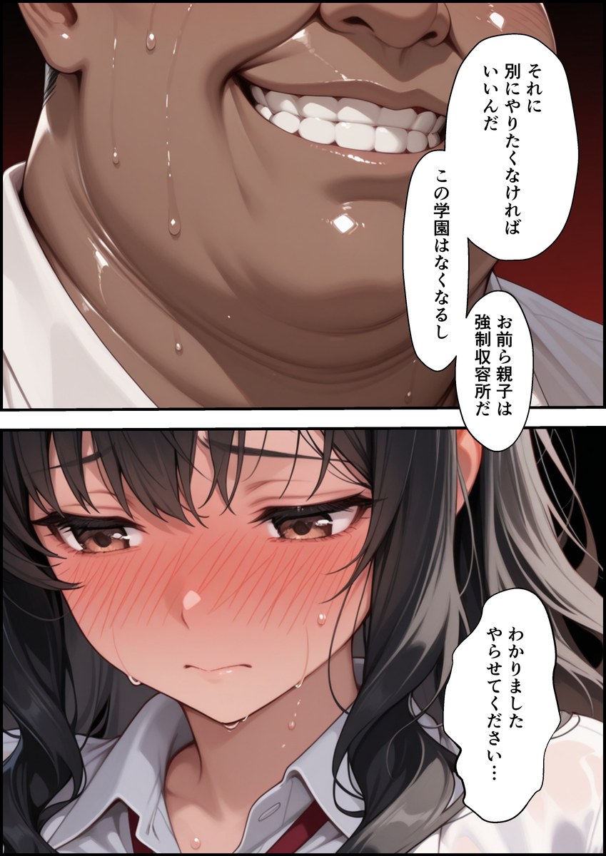 【えろまんが】学園を守る為にみんなの前でエッチすることになった処女娘の運命が…