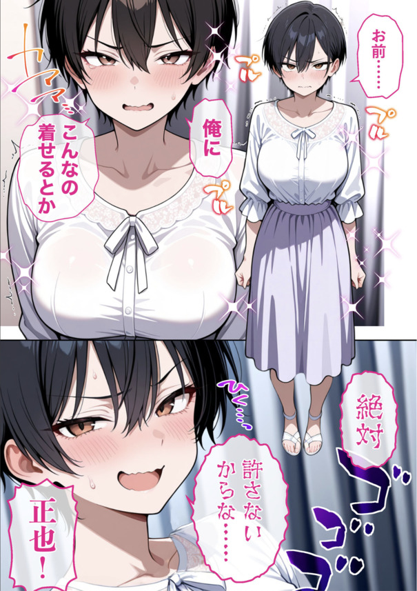 【エロ漫画】男勝りで恋とか恋愛ごとに鈍すぎるボーイッシュ幼馴染とのエッチな関係が最高すぎたwww