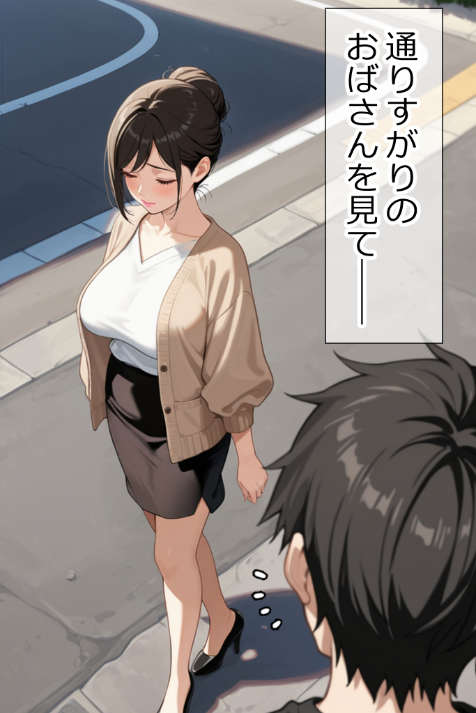 【エロ漫画】隣に住んでる人妻さんとこんな関係…理想的すぎる…