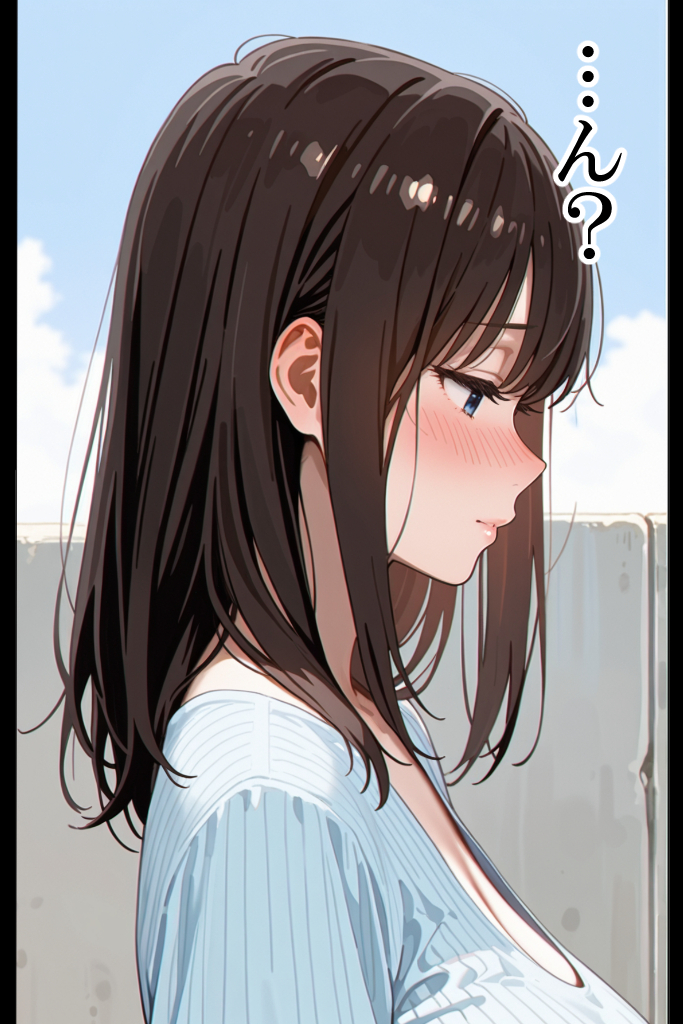 【エロ漫画】隣に住んでる人妻さんとこんな関係…理想的すぎる…