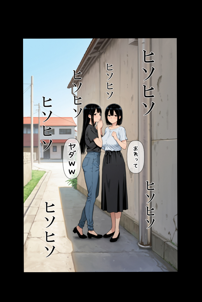 【エロ漫画】隣に住んでる人妻さんとこんな関係…理想的すぎる…