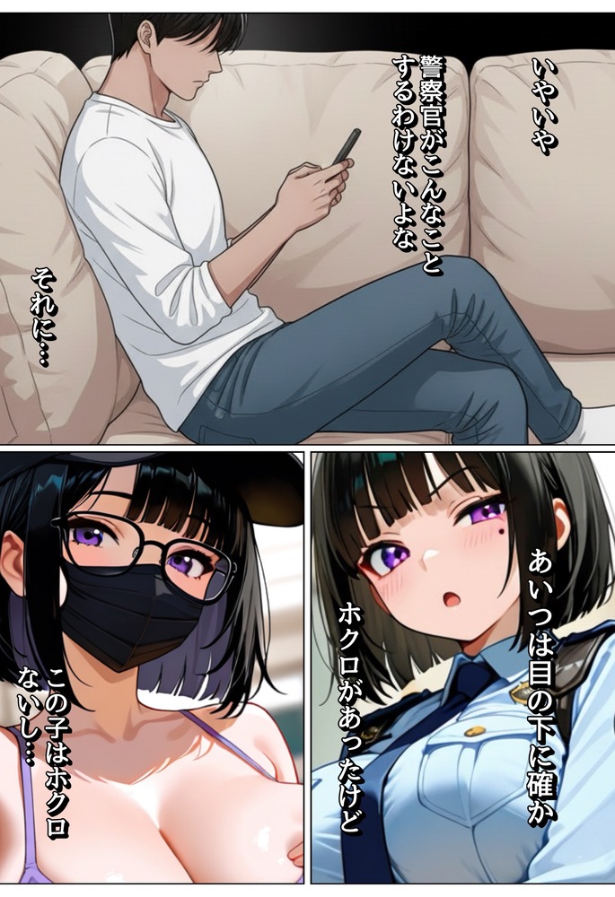 【エロマンガ】ムカつく態度をとっていた巨乳尻デカ警官の弱みを握り俺の自慢のアソコでわからせてやったwww