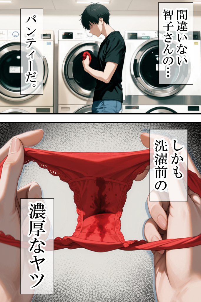 【エロ漫画】隣に住んでる人妻さんとこんな関係…理想的すぎる…