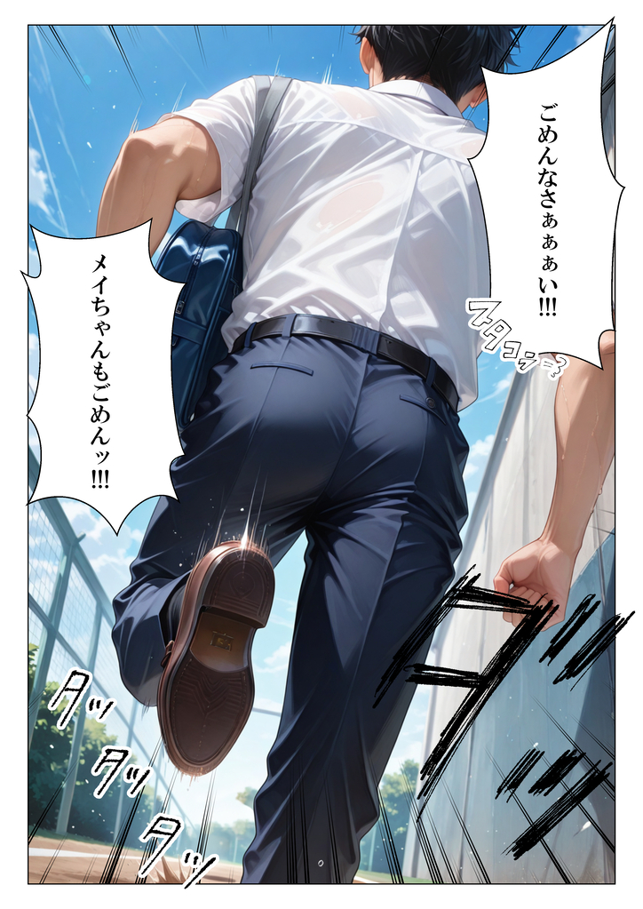 【エロ漫画】彼氏とのエッチに満足できない女の子…絶倫教師を求めてしまう…