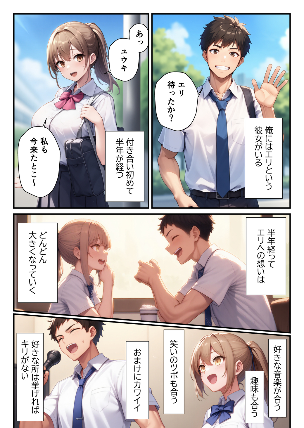 【エロマンガ】幼いころ大好きだったお姉さんが女教師となってセックスを教えてくれる