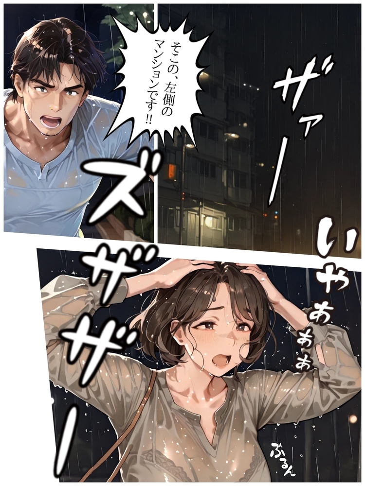 【エロマンガ】セックスレスの奥様…子供の家庭教師とエッチしてしまい…