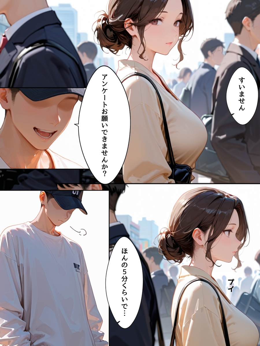 【エロ漫画】こんなはずじゃなかったのに…いつの間にかカメラの前で裸になってAV出演してしまう奥様がシコリティーすぎる…