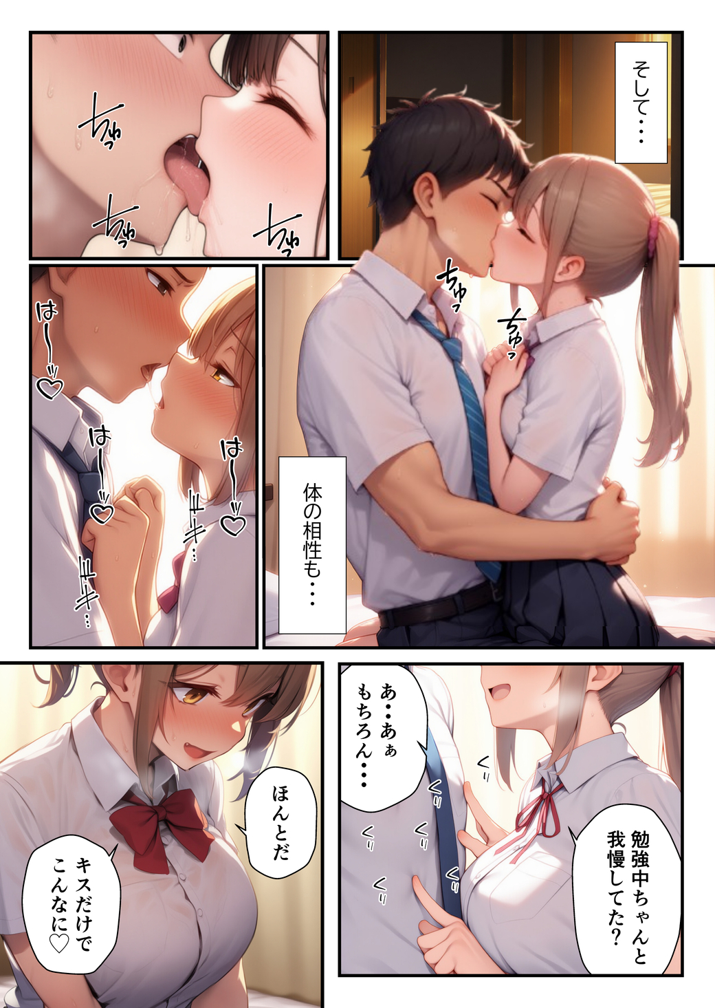 【エロマンガ】幼いころ大好きだったお姉さんが女教師となってセックスを教えてくれる