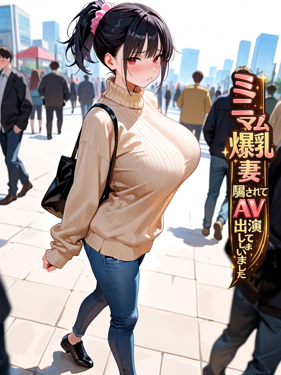 【エロ漫画】こんなはずじゃなかったのに…いつの間にかカメラの前で裸になってAV出演してしまう奥様がシコリティーすぎる…