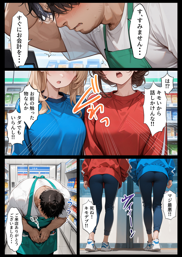 【エロ漫画】どん底童貞が爆乳メイドに全肯定されまくる夢のようなエロ漫画がこちら！