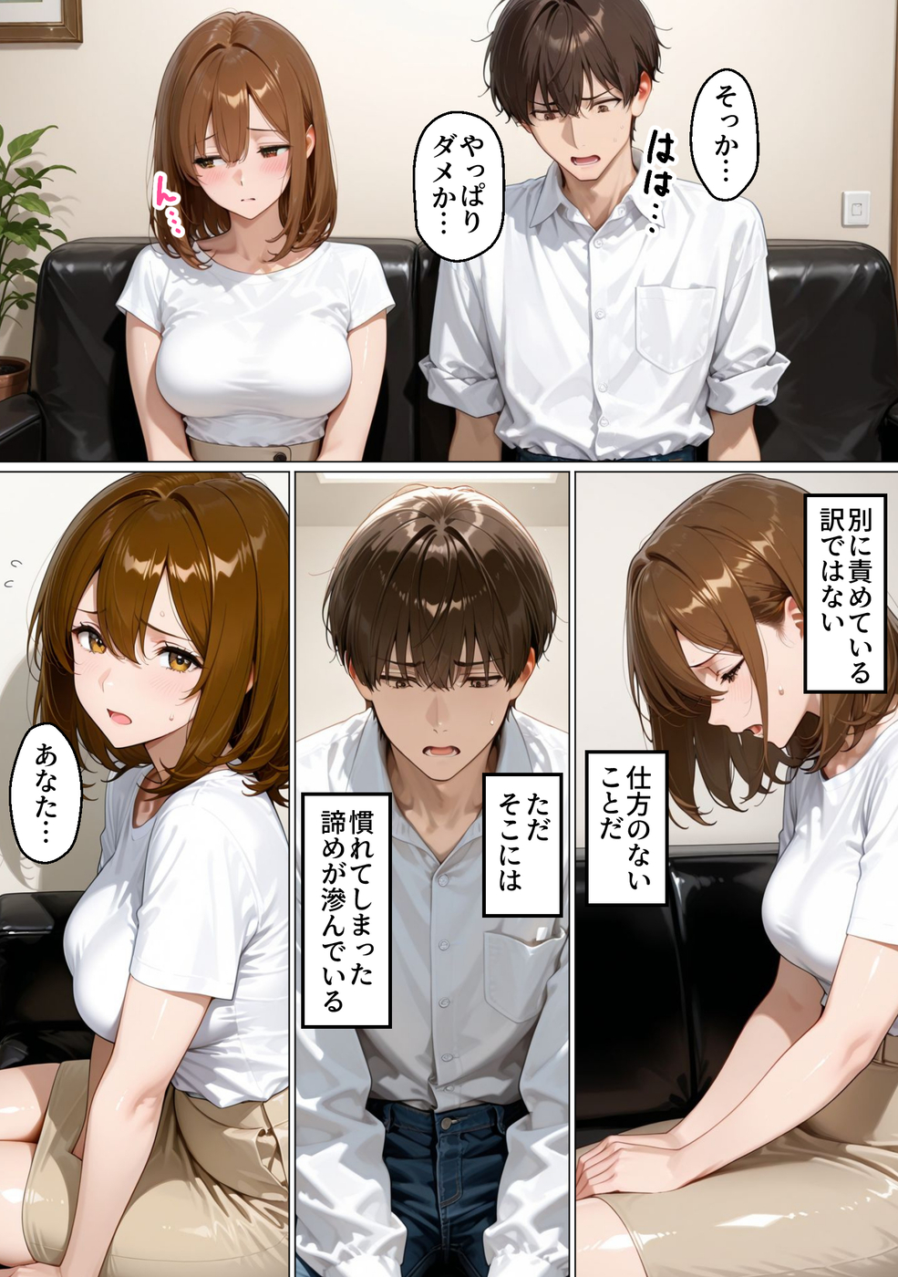 【エロ漫画】不感症気味の奥様がエッチな治療を体験した結果…とんでもない淫乱になってしまい…