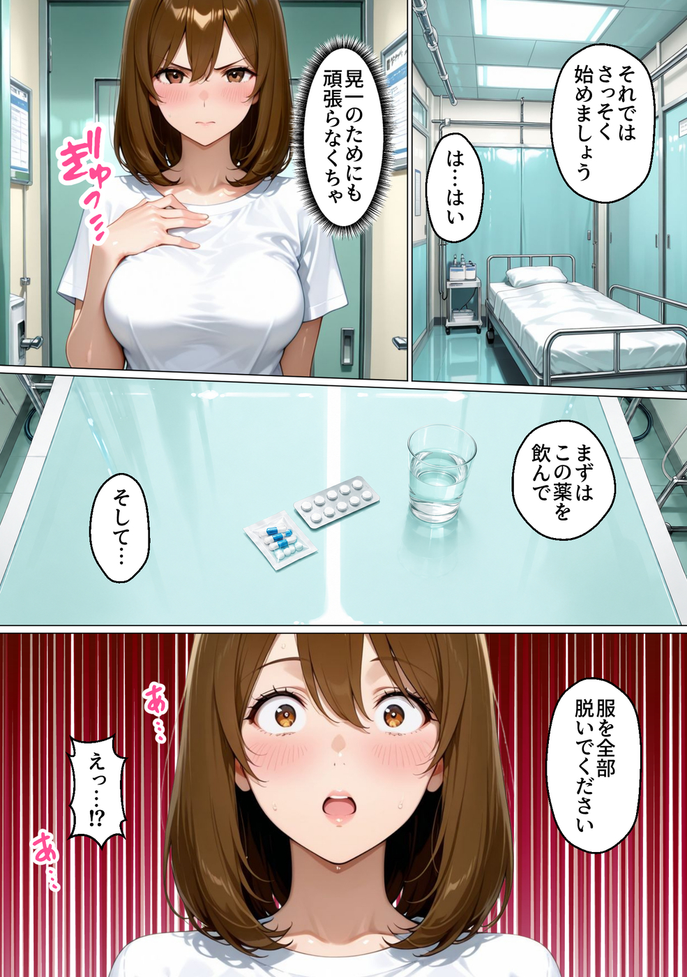 【エロ漫画】不感症気味の奥様がエッチな治療を体験した結果…とんでもない淫乱になってしまい…