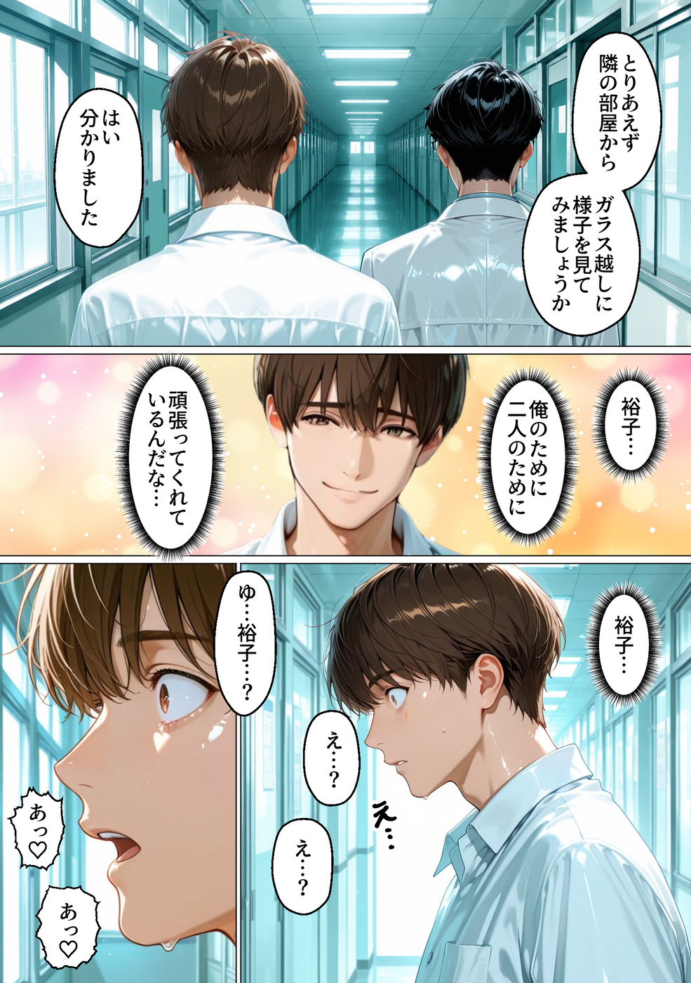 【エロ漫画】不感症気味の奥様がエッチな治療を体験した結果…とんでもない淫乱になってしまい…