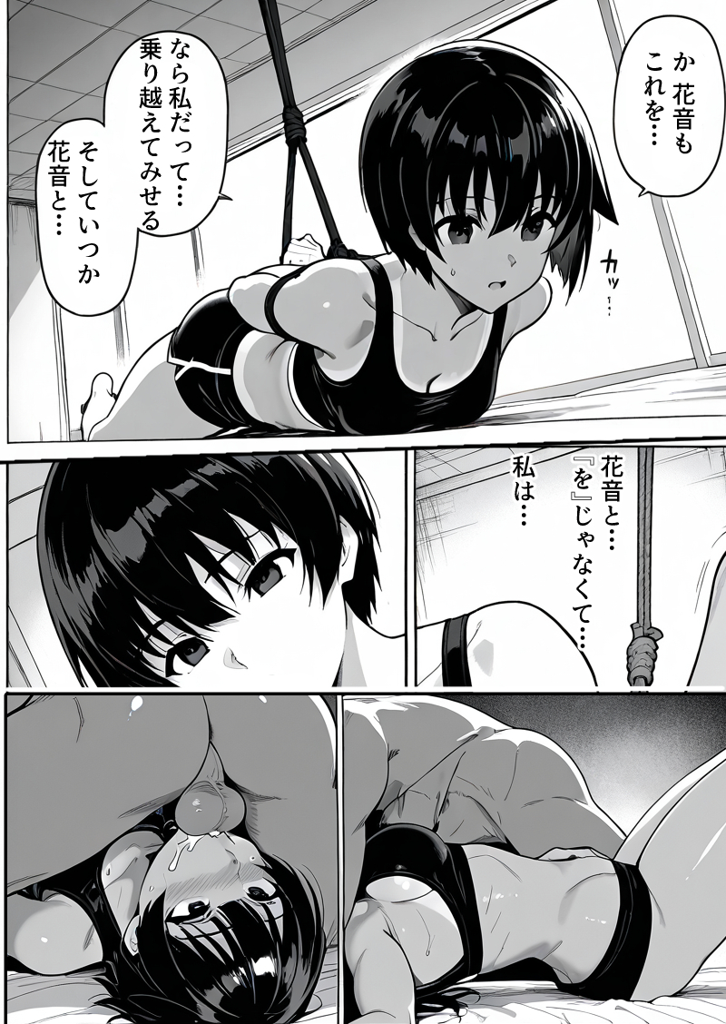 【えろまんが】真面目でストイックな陸上部員がエッチな調教トレーニングされてる姿がシコリティー！