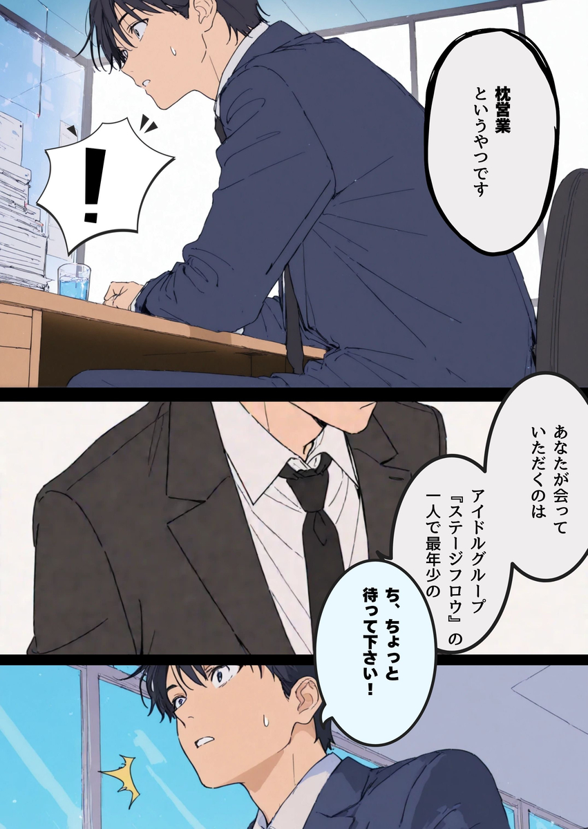 【えろまんが】芸能事務所の社長さんってこんなエッチなことばかりやってるんだなwww