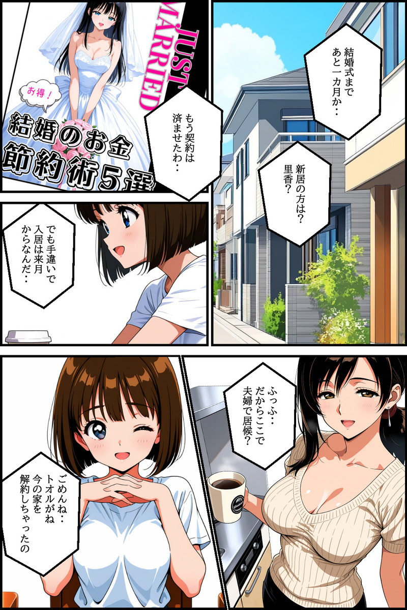 【エロマンガ】快楽に負け義理の息子との不貞行為に溺れる奥様の運命が…