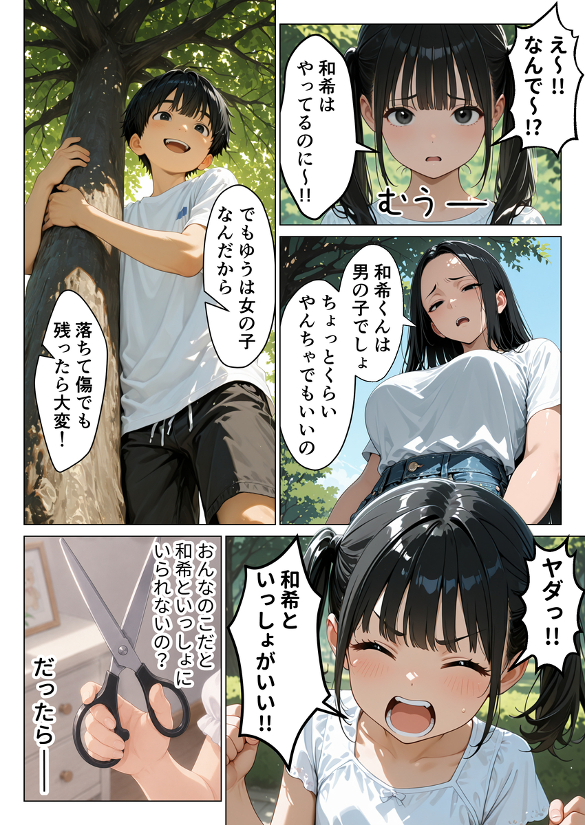 【えろまんが】巨乳幼馴染とのイチャラブセックスにドキドキが止まらない！