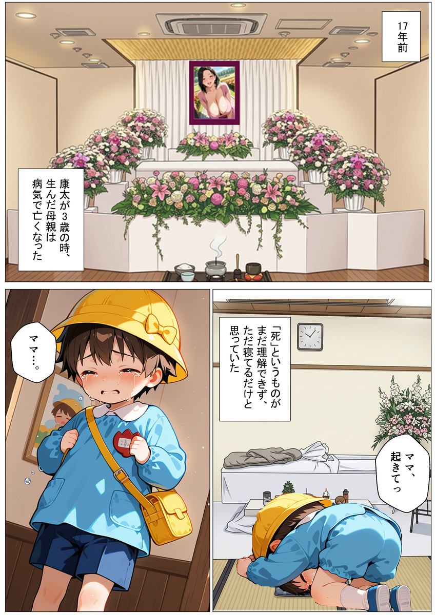 【えろまんが】欲求不満な友達のお母さんとイチャラブな関係がヤバい！