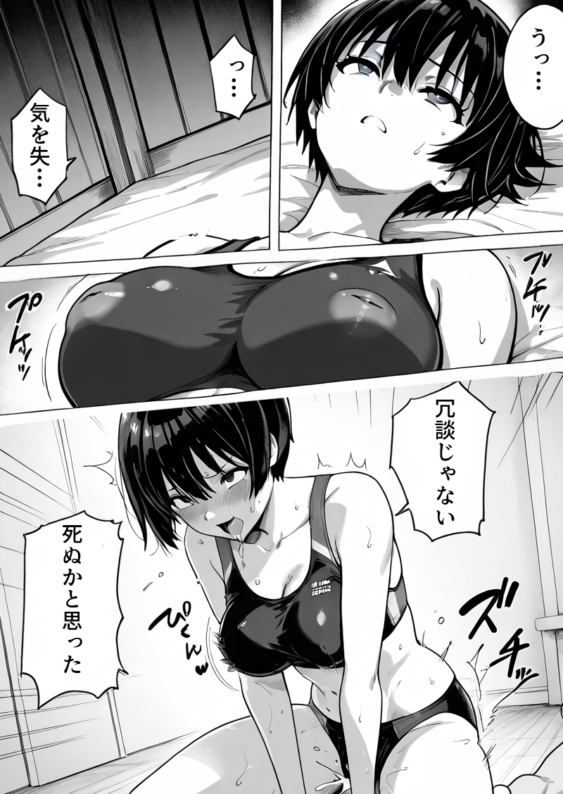 【えろまんが】真面目でストイックな陸上部員がエッチな調教トレーニングされてる姿がシコリティー！