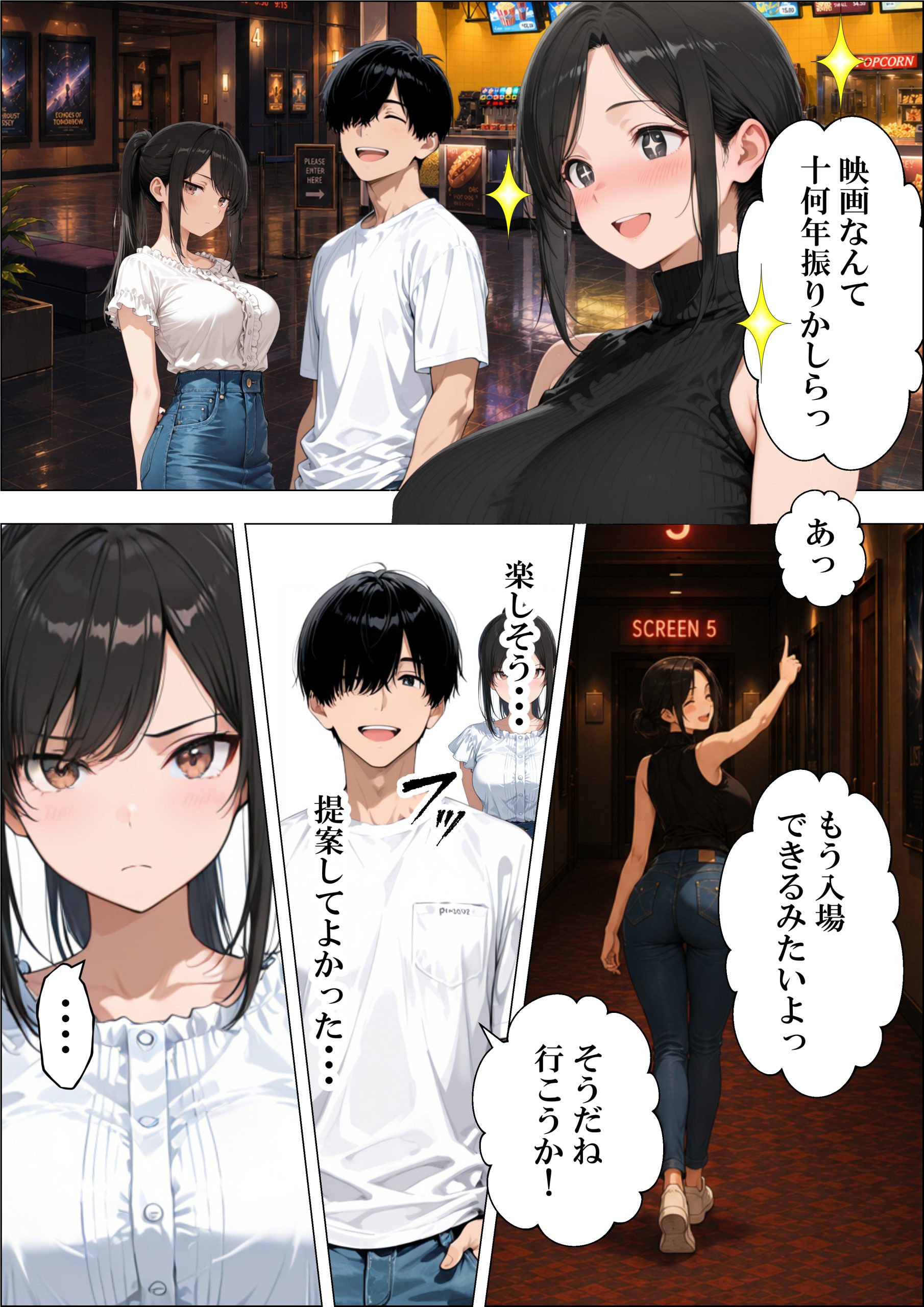 【えろまんが】家族を守る為に義理の息子に処女アナルを捧げる奥様…