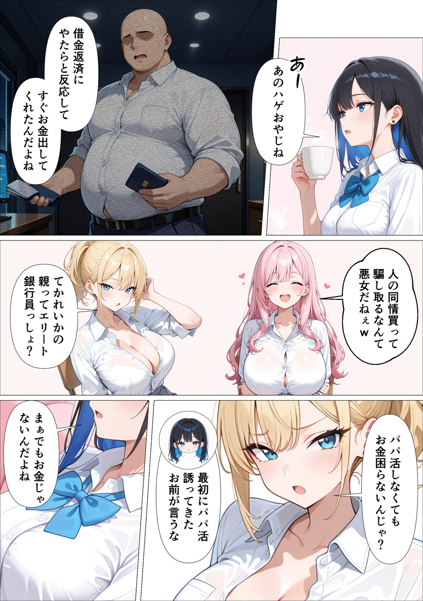 【エロマンガ】過激なお仕置きセックスに興奮が収まらない！