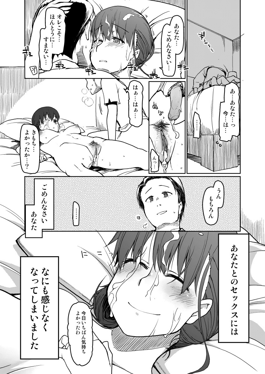 SYG-Sell-Your-Girlfriend-39 【エロ漫画】経験人数が少ない人妻さんが夫以外の男とお金の為に…